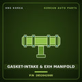 Genuine Mobis GASKET-INTAKE & EXH MANIFOLD 2852042000 for Grace 1995 HNS Parts Korea