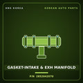 Genuine Mobis GASKET-INTAKE & EXH MANIFOLD 2852042070 for Bongo 1990 HNS Parts Korea
