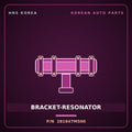 Genuine Mobis BRACKET-RESONATOR 281947M500 for Trago 2006 HNS Parts Korea