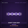 Genuine Mobis SHAFT SUB ASSY 467703A100 for Trajet 1999 HNS Parts Korea