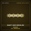Genuine Mobis SHAFT ASSY-DRIVE,RH 495003L350 for Grandeur 2005 HNS Parts Korea