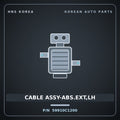 Genuine Mobis CABLE ASSY-ABS.EXT,LH 59910C1200 for Sonata 2014 HNS Parts Korea