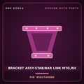 Genuine Mobis BRACKET ASSY-STAB/BAR LINK MTG,RH 658274H000 for Grand Starex 2007 HNS Parts Korea