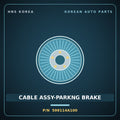 Genuine Mobis CABLE ASSY-PARKNG BRAKE 599114A100 for Grand Starex 2002 HNS Parts Korea