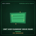 Genuine Mobis UNIT ASSY-SUNROOF DRIVE REAR 816354H100 for Grand Starex 2007 HNS Parts Korea