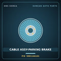 Genuine Mobis CABLE ASSY-PARKNG BRAKE 599114A101 for Grand Starex 2002 HNS Parts Korea