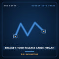 Genuine Mobis BRACKET-HOOD RELEASE CABLE MTG,RH 6418407500 for Morning 2008 HNS Parts Korea