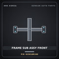 Genuine Mobis FRAME SUB ASSY FRONT 623018R100 for Granbird 2008 HNS Parts Korea