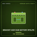 Genuine Mobis BRACKET ASSY-SUB BATTERY MTG,FR 655934W000 for Tucson 2012 HNS Parts Korea