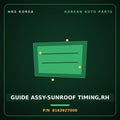Genuine Mobis GUIDE ASSY-SUNROOF TIMING,RH 8163927000 for Tiburon 1997 HNS Parts Korea