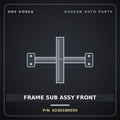 Genuine Mobis FRAME SUB ASSY FRONT 623018R550 for Granbird 2008 HNS Parts Korea