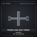 Genuine Mobis FRAME SUB ASSY FRONT 623018R750 for Granbird 2008 HNS Parts Korea