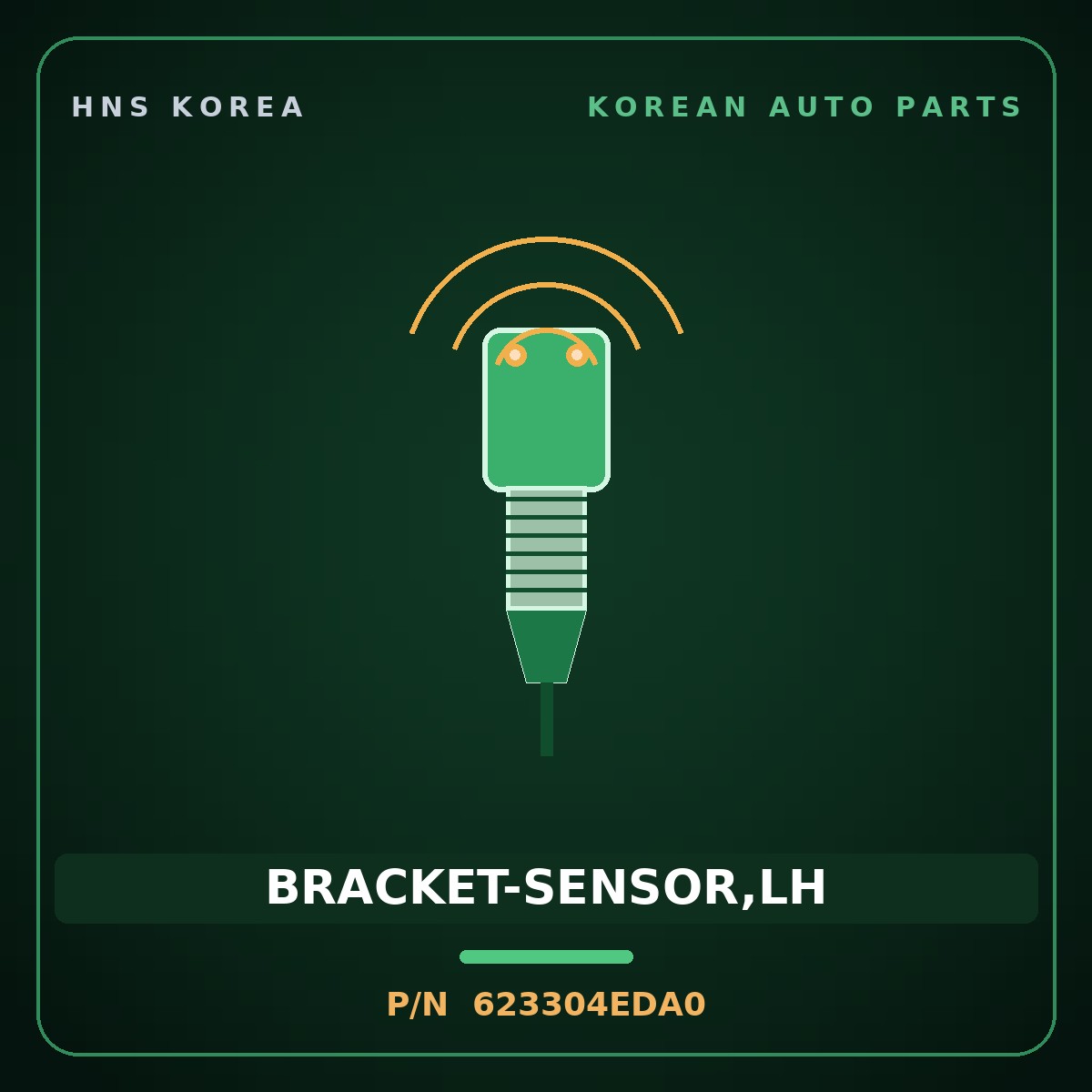 Genuine Mobis BRACKET-SENSOR,LH 623304EDA0 for Bongo 2004 HNS Parts Korea