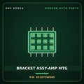Genuine Mobis BRACKET ASSY-AMP MTG 651072W000 for Maxcruz 2012 HNS Parts Korea