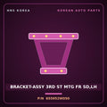 Genuine Mobis BRACKET-ASSY 3RD ST MTG FR SD,LH 655952W050 for Santa Fe 2012 HNS Parts Korea
