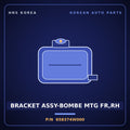 Genuine Mobis BRACKET ASSY-BOMBE MTG FR,RH 658374W000 for Tucson 2012 HNS Parts Korea