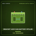 Genuine Mobis BRACKET ASSY-SUB BATTERY MTG,RR 655954R000 for Sonata 2011 HNS Parts Korea