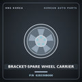 Genuine Mobis BRACKET-SPARE WHEEL CARRIER 628336B000 for Mega Truck 2004 HNS Parts Korea