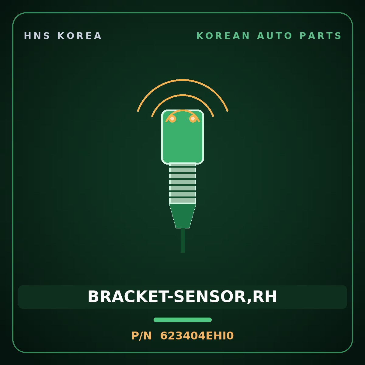 Genuine Mobis BRACKET-SENSOR,RH 623404EHI0 for Bongo 2017 HNS Parts Korea