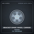 Genuine Mobis BRACKET-SPARE WHEEL CARRIER 628338K000 for Aero City 2008 HNS Parts Korea