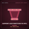 Genuine Mobis SUPPORT ASSY-PARTITION FR MTG 658411Y500 for Morning 2011 HNS Parts Korea