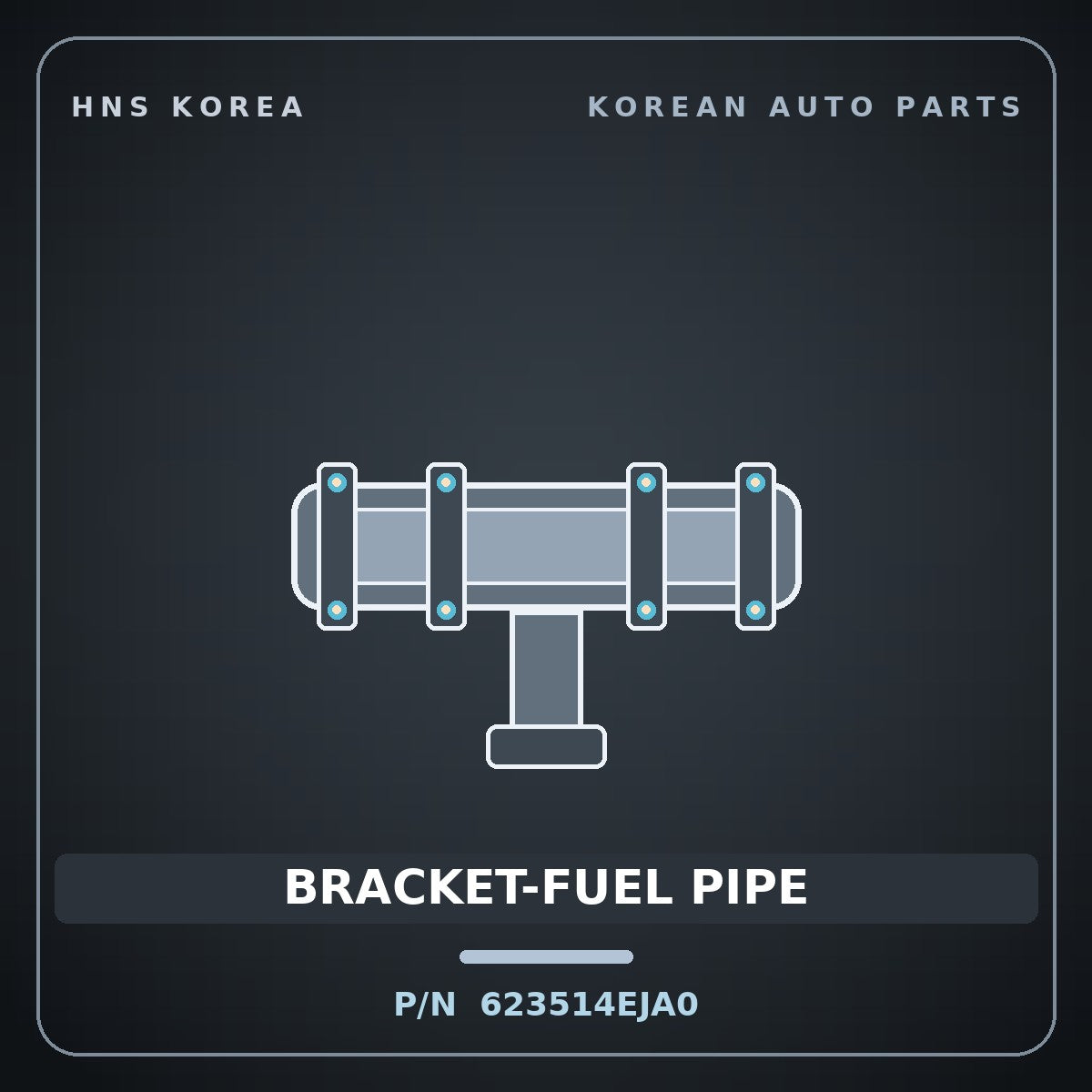 Genuine Mobis BRACKET-FUEL PIPE 623514EJA0 for Bongo 2020 HNS Parts Korea