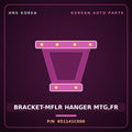 Genuine Mobis BRACKET-MFLR HANGER MTG,FR 651141C000 for Click 2002 HNS Parts Korea