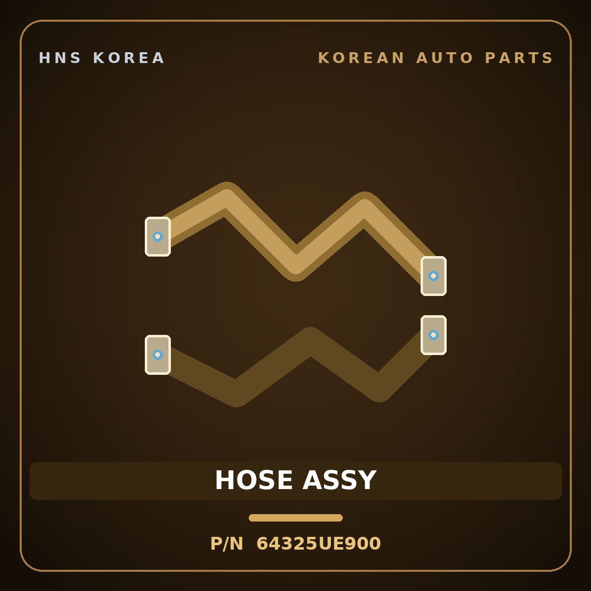 Genuine Mobis HOSE ASSY 64325UE900 for Trago 2013 HNS Parts Korea