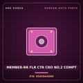 Genuine Mobis MEMBER-RR FLR CTR CRO NO.2 COMPT 65650A4000 for Carens 2012 HNS Parts Korea