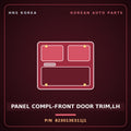Genuine Mobis PANEL COMPL-FRONT DOOR TRIM,LH 823013E311J1 for Sorento 2002 HNS Parts Korea