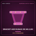 Genuine Mobis BRACKET ASSY-R/RACK RR NO.2,RH 673562W300 for Santa Fe 2012 HNS Parts Korea