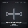 Genuine Mobis CROSSMEMBER COMPL 62405D9600 for Sportage 2016 HNS Parts Korea