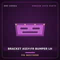 Genuine Mobis BRACKET ASSY-FR BUMPER LH 6631734500 for Sonata 1995 HNS Parts Korea