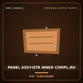 Genuine Mobis PANEL ASSY-QTR INNER COMPL,RH 716021R400 for Accent 2011 HNS Parts Korea