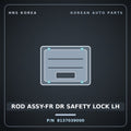 Genuine Mobis ROD ASSY-FR DR SAFETY LOCK LH 8137039000 for Grandeur 1999 HNS Parts Korea
