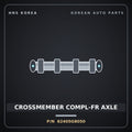 Genuine Mobis CROSSMEMBER COMPL-FR AXLE 62405G8050 for Grandeur 2017 HNS Parts Korea