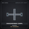 Genuine Mobis CROSSMEMBER COMPL 62405J9000 for Kona 2018 HNS Parts Korea