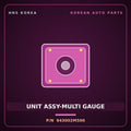 Genuine Mobis UNIT ASSY-MULTI GAUGE 943002M500 for Genesis Coupe 2012 HNS Parts Korea