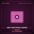 Genuine Mobis UNIT ASSY-MULTI GAUGE 943002M900 for Genesis Coupe 2012 HNS Parts Korea