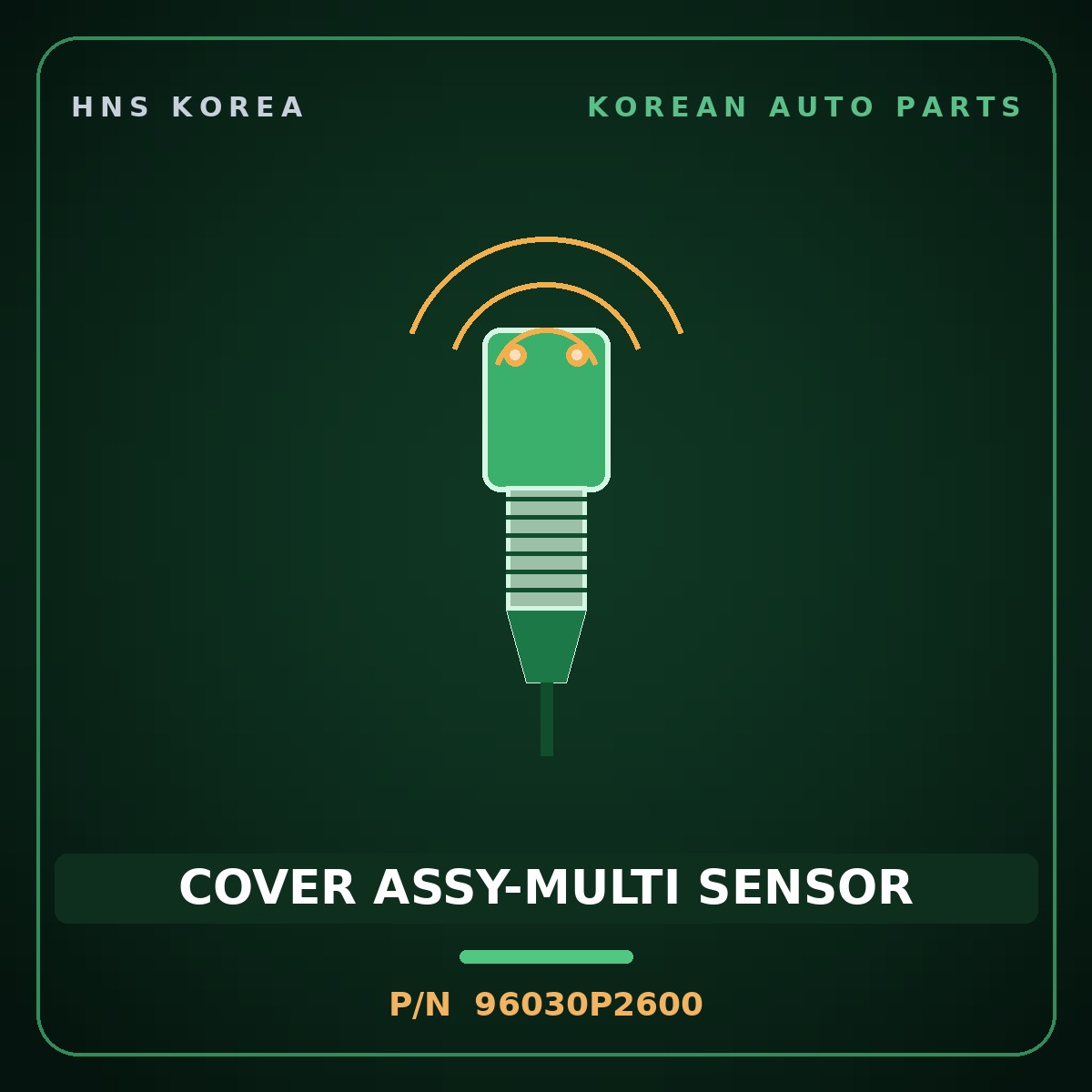 Genuine Mobis COVER ASSY-MULTI SENSOR 96030P2600 for Sorento 2023 HNS Parts Korea
