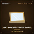 Genuine Mobis UNIT ASSY-POWER WINDOW SUB 93581GI010TUV for Ioniq 5 2024 HNS Parts Korea