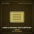 Genuine Mobis LENS & HOUSING ASSY-S/RPTR,RH 923123B210 for Carnival 1999 HNS Parts Korea