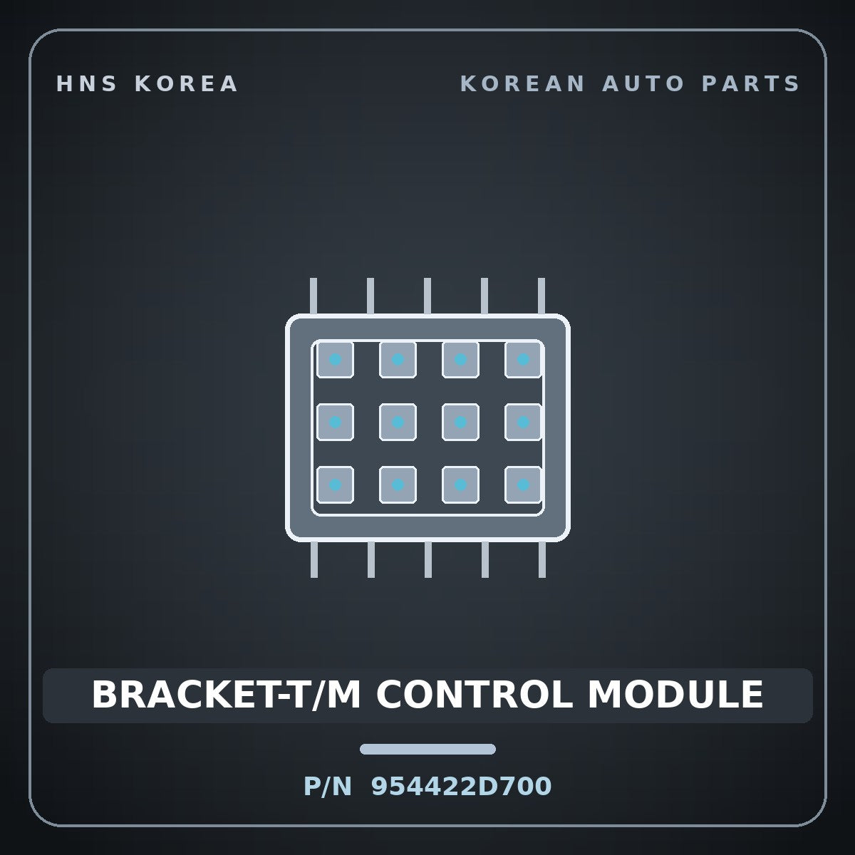 Genuine Mobis BRACKET-T/M CONTROL MODULE 954422D700 for Tucson 2015 HNS Parts Korea