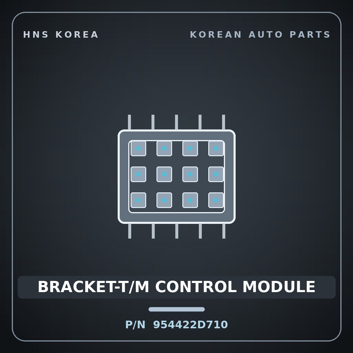 Genuine Mobis BRACKET-T/M CONTROL MODULE 954422D710 for Tucson 2015 HNS Parts Korea