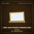 Genuine Mobis UNIT ASSY-POWER WINDOW SUB 93581GI540TUV for Ioniq 5 2024 HNS Parts Korea