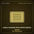 Genuine Mobis LENS & HOUSING ASSY-S/RPTR LWR,RH 92320T1100 for G80 2020 HNS Parts Korea