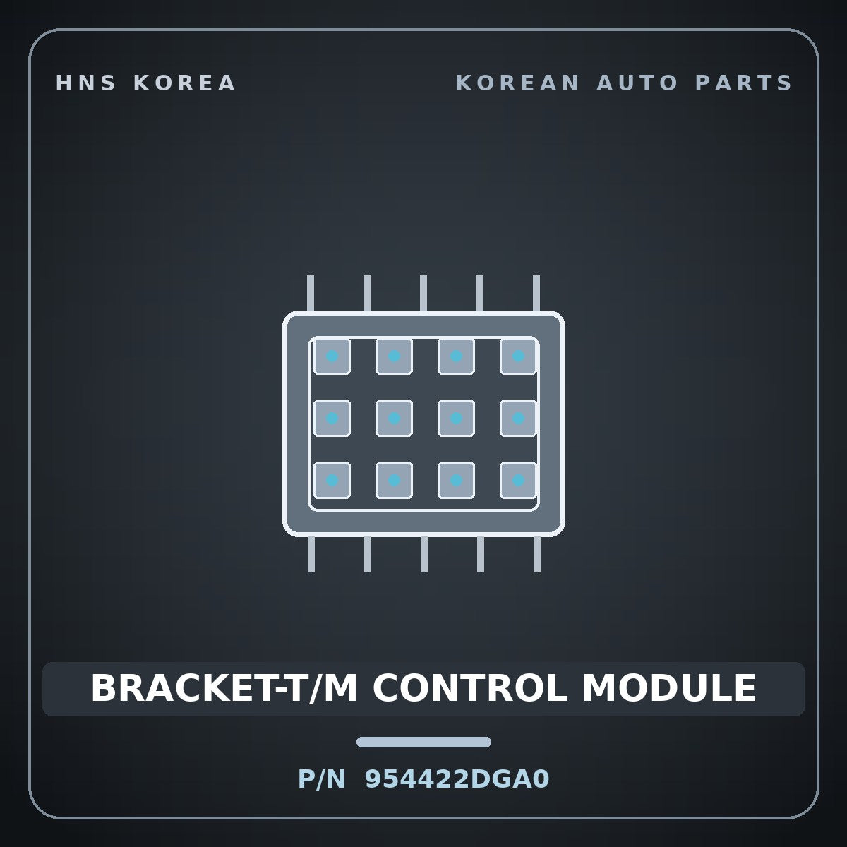 Genuine Mobis BRACKET-T/M CONTROL MODULE 954422DGA0 for Stonic 2017 HNS Parts Korea