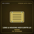 Genuine Mobis LENS & HOUSING ASSY-S/RPTR LH 92330G6000 for K3 2017 HNS Parts Korea