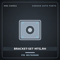 Genuine Mobis BRACKET-SET MTG,RH 9617626400 for Santa Fe 2000 HNS Parts Korea