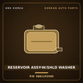 Genuine Mobis RESERVOIR ASSY-W/SHLD WASHER 98611P2500 for Sorento 2020 HNS Parts Korea